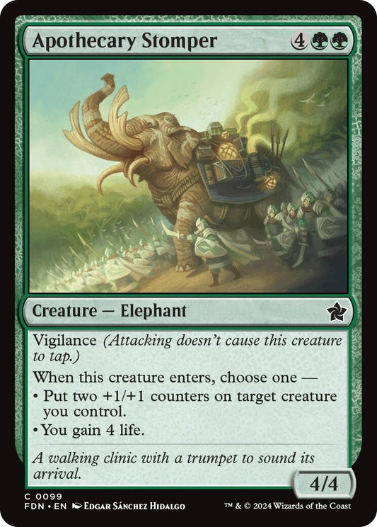 Image for Apothecary Stomper (99) (Foundations) - Magic: The Gathering