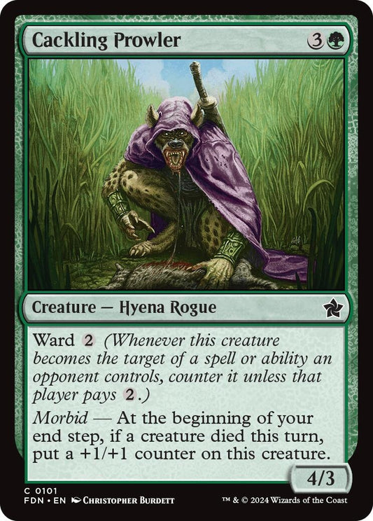 Image for Cackling Prowler (101) (Foundations) - Magic: The Gathering