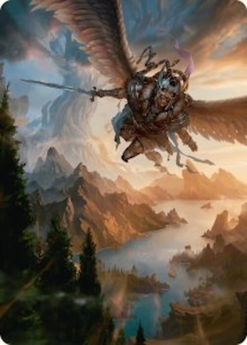 Image for Youthful Valkyrie Art Card (28/54) (28) (Art Series: Foundations) - Magic: The Gathering