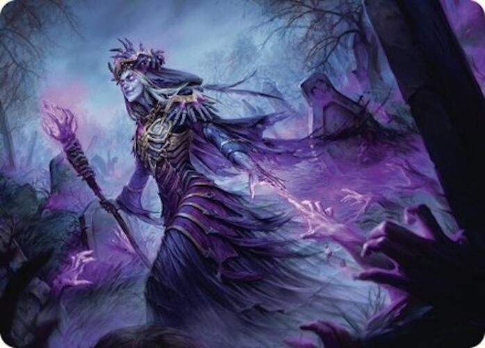 Image for Zul Ashur, Lich Lord Art Card (10/54) (10) (Art Series: Foundations) - Magic: The Gathering