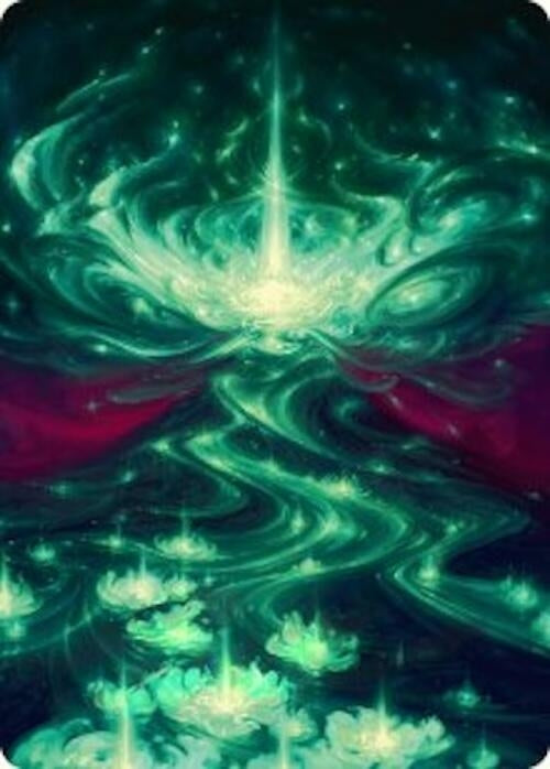 Image for Genesis Wave Art Card (54/54) (40) (Art Series: Foundations) - Magic: The Gathering