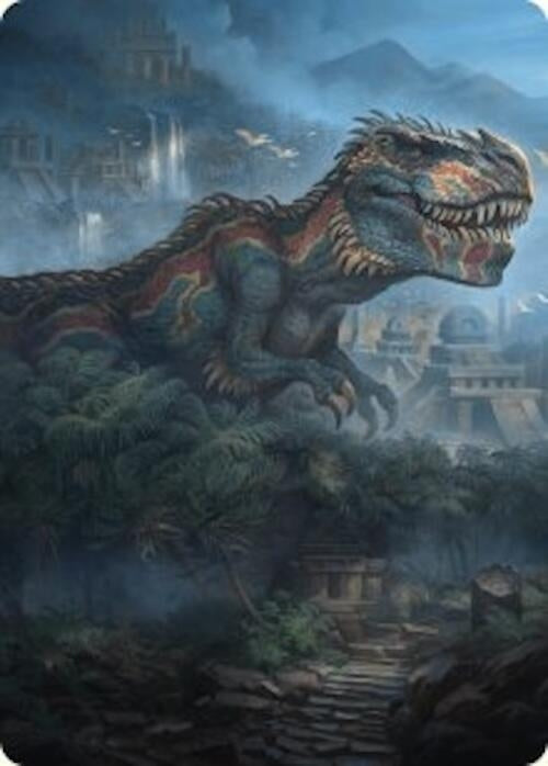 Image for Ghalta, Primal Hunger Art Card (41/54) (41) (Art Series: Foundations) - Magic: The Gathering