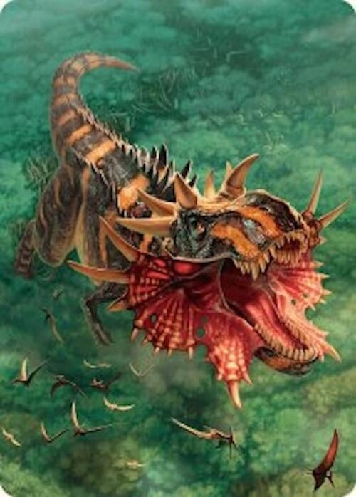 Image for Gigantosaurus Art Card (53/54) (53) (Art Series: Foundations) - Magic: The Gathering