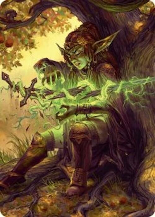 Image for Reclamation Sage Art Card (45/54) (45) (Art Series: Foundations) - Magic: The Gathering