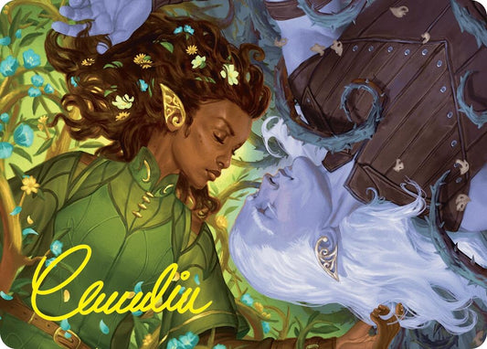 Image for Wardens of the Cycle Art Card (17/54) (Gold-Stamped Signature) (17) (Art Series: Foundations) - Magic: The Gathering