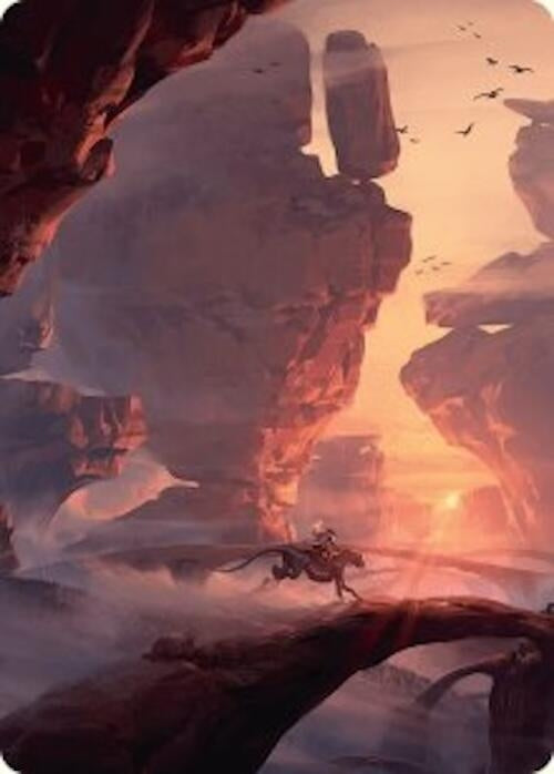 Image for Mountain Art Card (24/54) (24) (Art Series: Foundations) - Magic: The Gathering