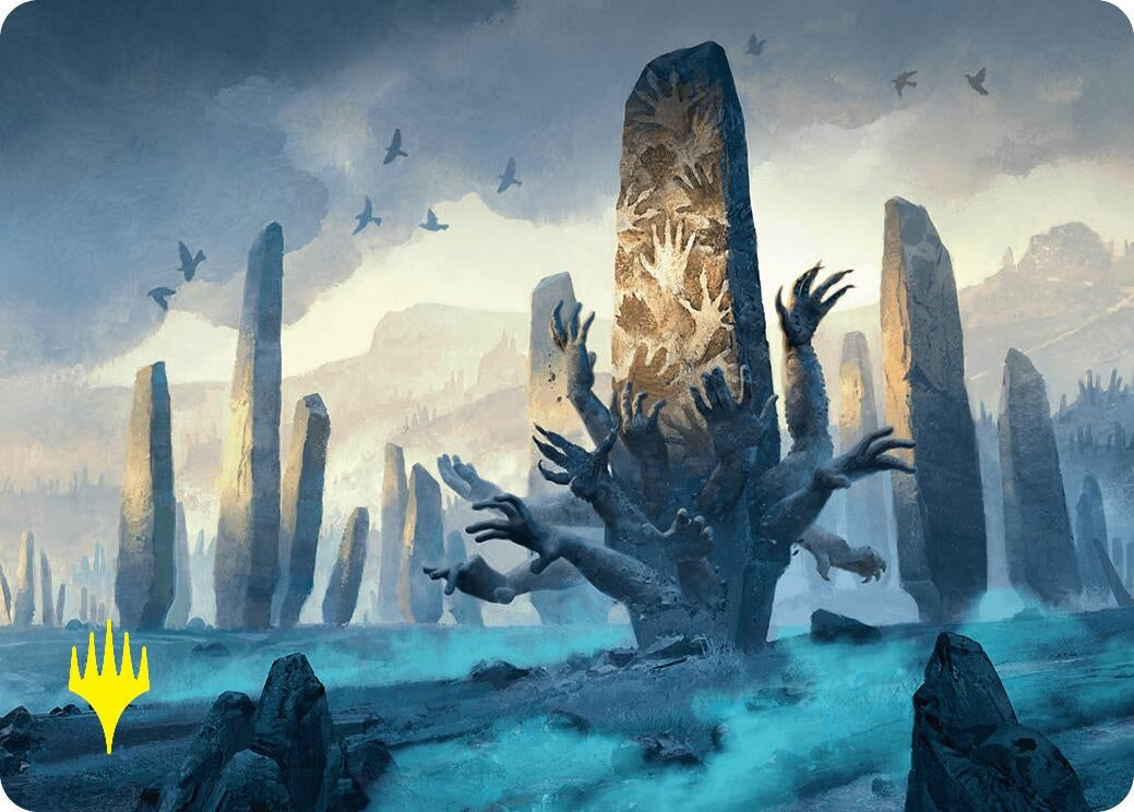 Image for Soulstone Sanctuary Art Card (19/54) (Gold-Stamped Signature) (19) (Art Series: Foundations) - Magic: The Gathering