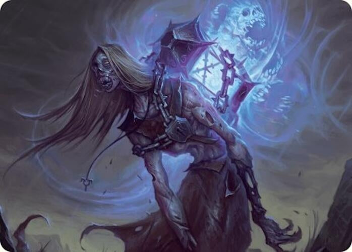 Image for Soul-Shackled Zombie Art Card (9/54) (9) (Art Series: Foundations) - Magic: The Gathering