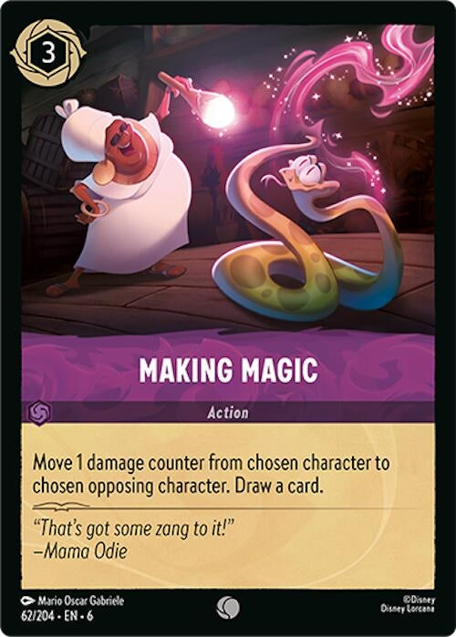 Image for Making Magic (62/204) (Azurite Sea) - Disney Lorcana