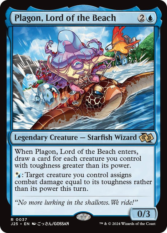 Image for Plagon, Lord of the Beach (Anime) (37) (Foundations Jumpstart) - Magic: The Gathering