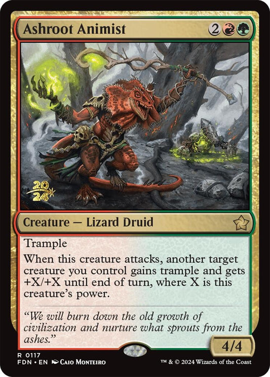 Image for Ashroot Animist (117) (Prerelease Cards) - Magic: The Gathering