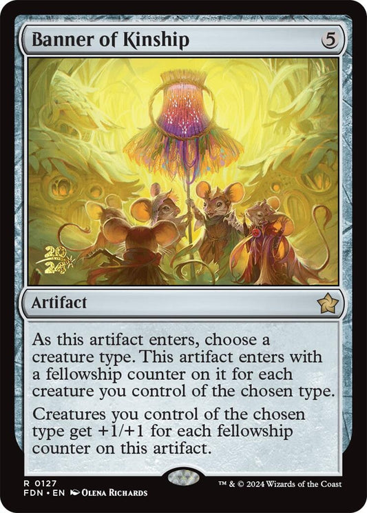 Image for Banner of Kinship (127) (Prerelease Cards) - Magic: The Gathering