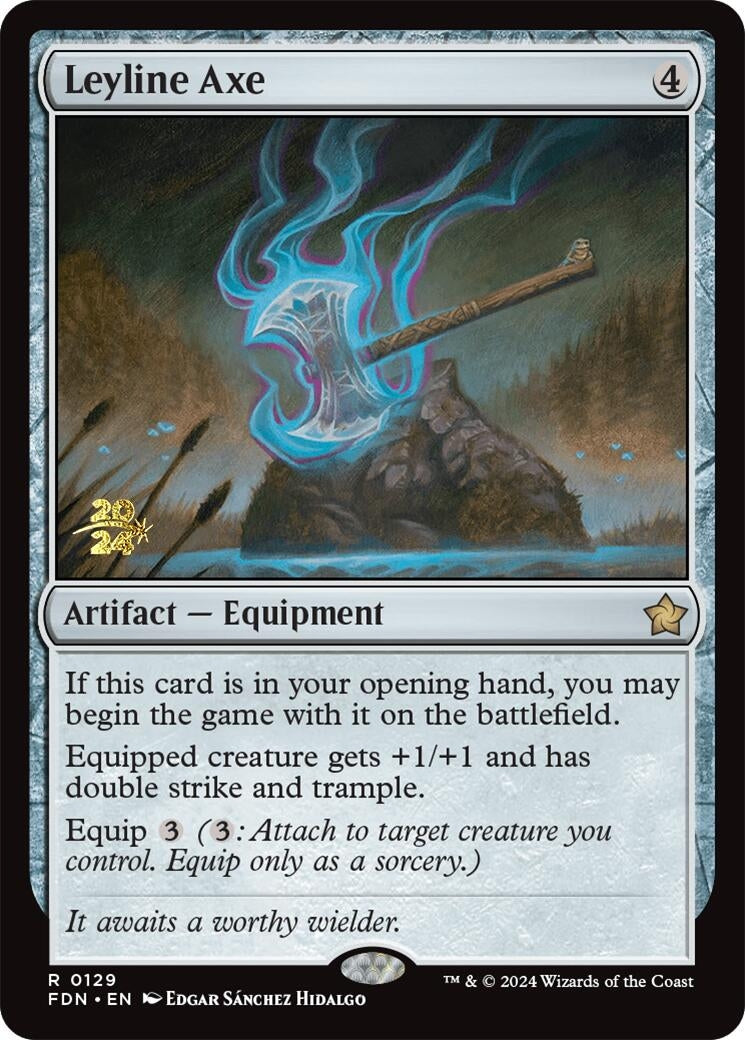 Image for Leyline Axe (129) (Prerelease Cards) - Magic: The Gathering