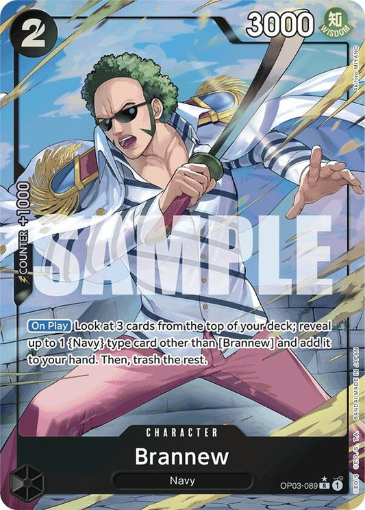 Image for Brannew (Alternate Art) (OP03-089) (Premium Booster -The Best-) - One Piece Card Game