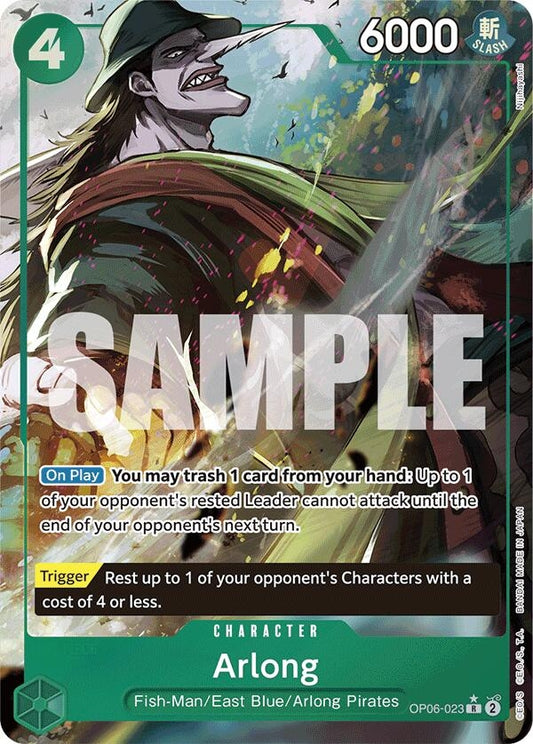 Image for Arlong (Full Art) (OP06-023) (Premium Booster -The Best-) - One Piece Card Game