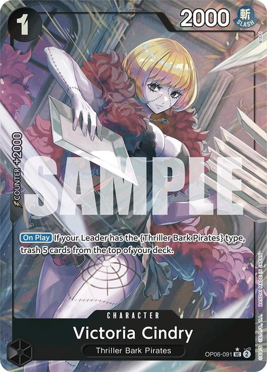Image for Victoria Cindry (Full Art) (OP06-091) (Premium Booster -The Best-) - One Piece Card Game