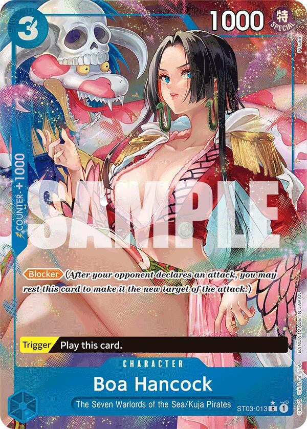 Image for Boa Hancock (ST03-013) (Alternate Art) (ST03-013) (Premium Booster -The Best-) - One Piece Card Game