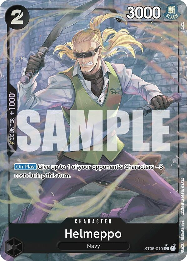 Image for Helmeppo (Full Art) (ST06-010) (Premium Booster -The Best-) - One Piece Card Game