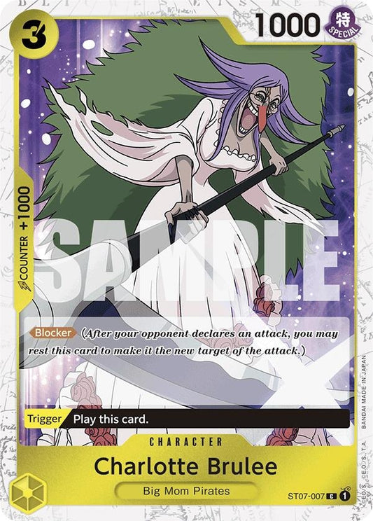 Image for Charlotte Brulee (Jolly Roger Foil) (ST07-007) (Premium Booster -The Best-) - One Piece Card Game