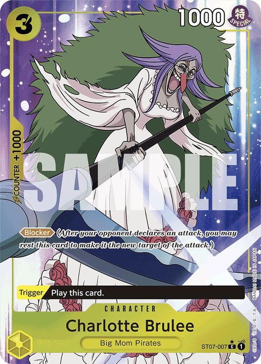 Image for Charlotte Brulee (Full Art) (ST07-007) (Premium Booster -The Best-) - One Piece Card Game