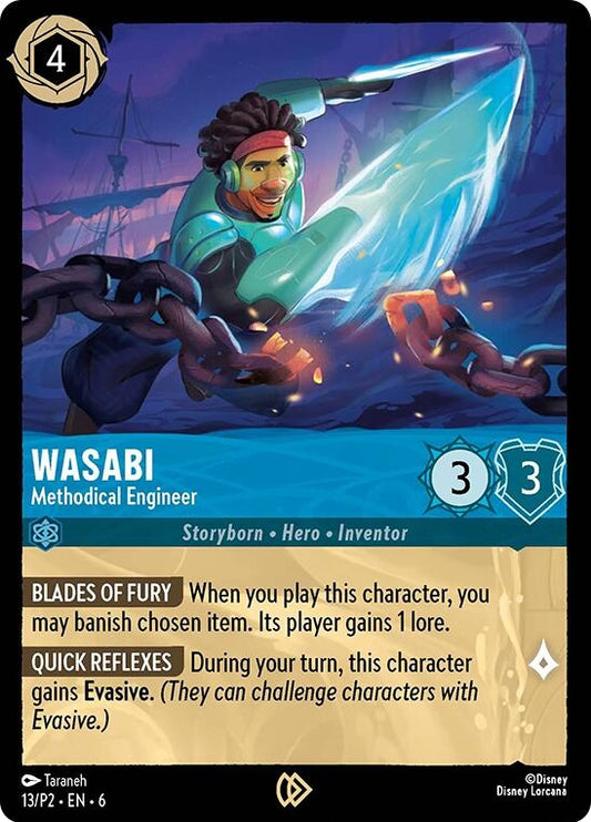 Image for Wasabi - Methodical Engineer (13) (Disney Lorcana Promo Cards) - Disney Lorcana