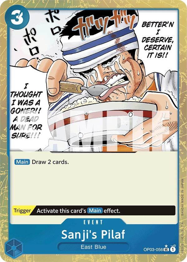 Image for Sanji's Pilaf (Textured Foil) (OP03-056) (Premium Booster -The Best-) - One Piece Card Game
