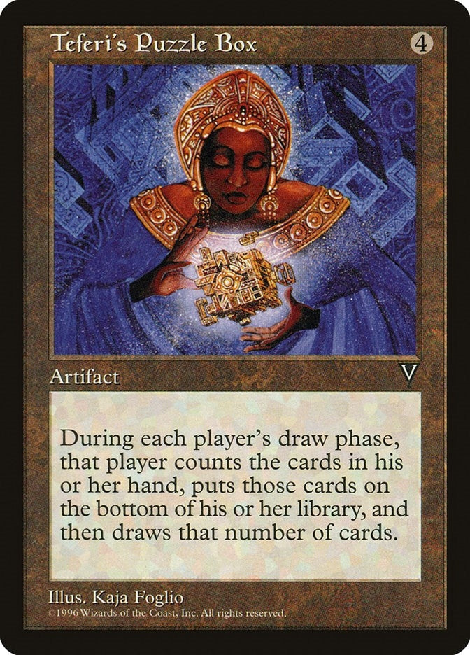Image for Teferi's Puzzle Box (Visions) - Magic: The Gathering
