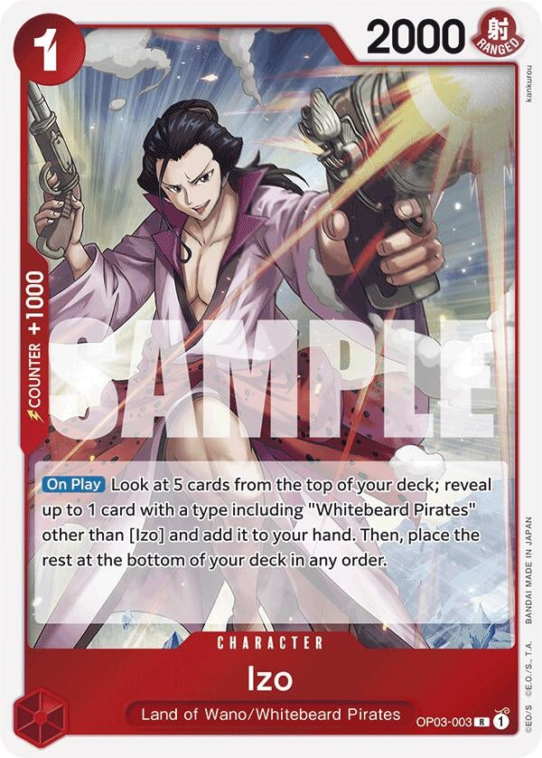 Image for Izo (OP03-003) (Reprint) (OP03-003) (Premium Booster -The Best-) - One Piece Card Game