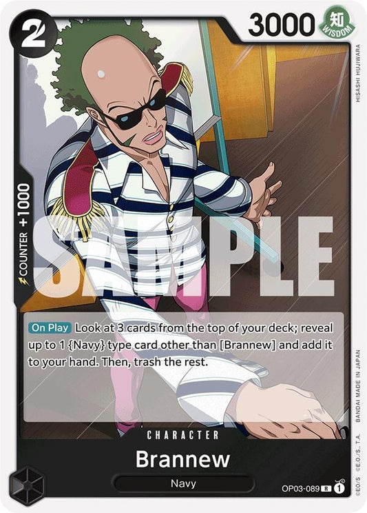 Image for Brannew (Reprint) (OP03-089) (Premium Booster -The Best-) - One Piece Card Game