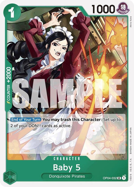 Image for Baby 5 (OP04-032) (Reprint) (OP04-032) (Premium Booster -The Best-) - One Piece Card Game