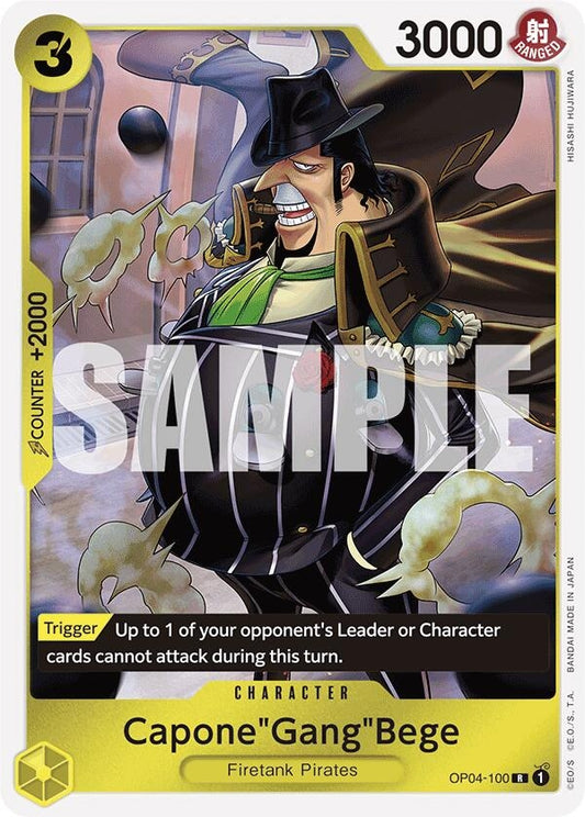 Image for Capone"Gang"Bege (OP04-100) (Reprint) (OP04-100) (Premium Booster -The Best-) - One Piece Card Game