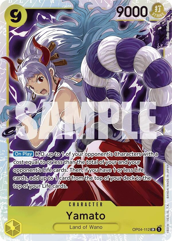 Image for Yamato (OP04-112) (Reprint) (OP04-112) (Premium Booster -The Best-) - One Piece Card Game