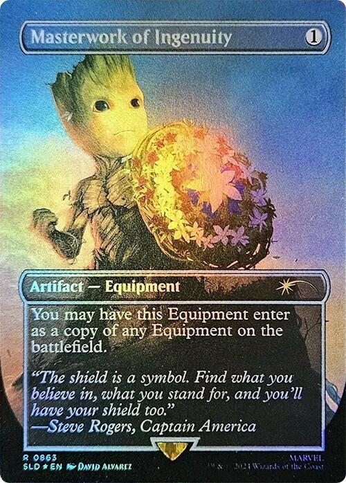 Image for Masterwork of Ingenuity (Rainbow Foil) (863) (Secret Lair Drop Series) - Magic: The Gathering