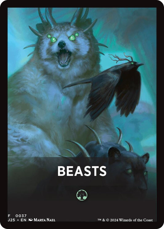 Image for Beasts Theme Card (37) (Foundations Jumpstart) - Magic: The Gathering