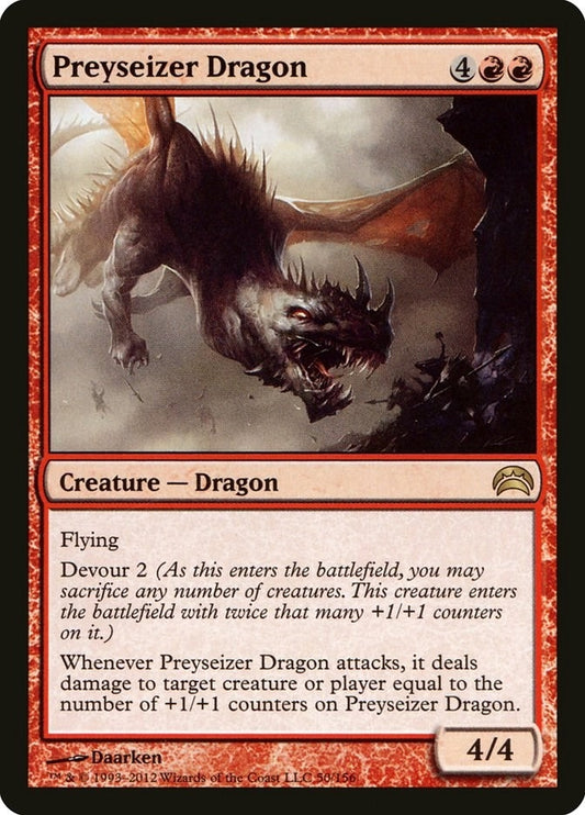 Image for Preyseizer Dragon (50) (Planechase 2012) - Magic: The Gathering
