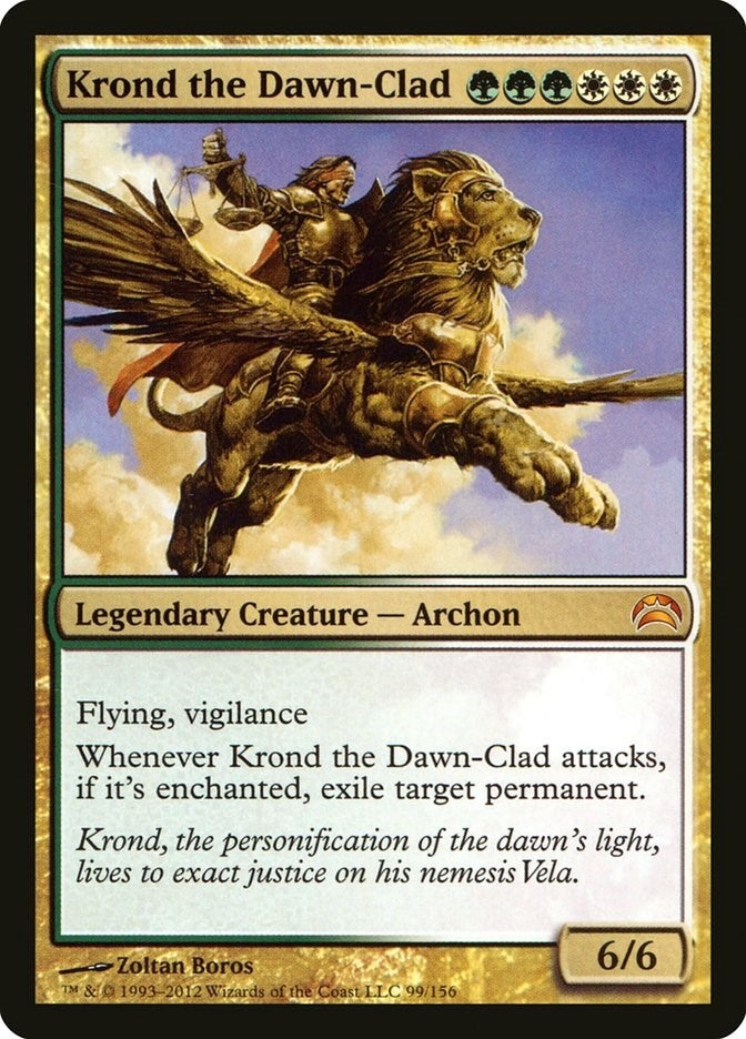 Image for Krond the Dawn-Clad (99) (Planechase 2012) - Magic: The Gathering