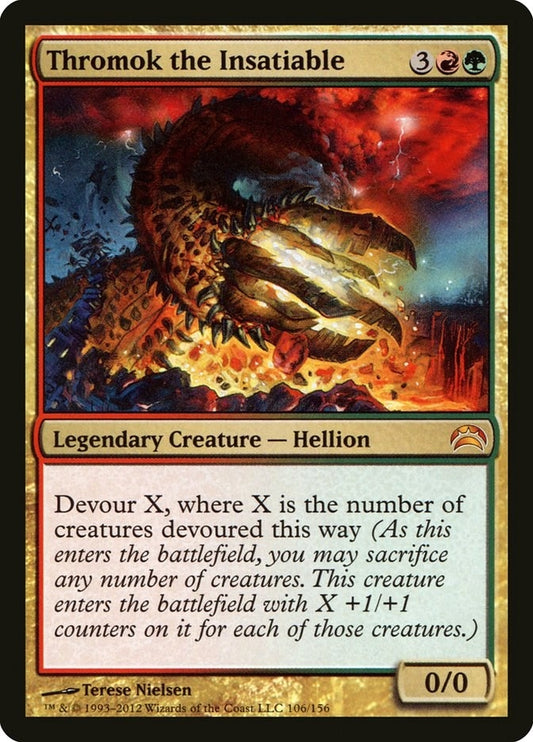 Image for Thromok the Insatiable (106) (Planechase 2012) - Magic: The Gathering