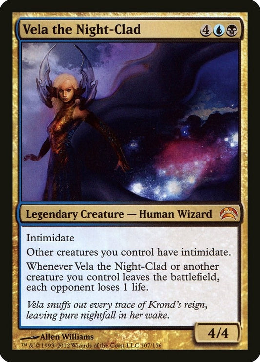 Image for Vela the Night-Clad (107) (Planechase 2012) - Magic: The Gathering