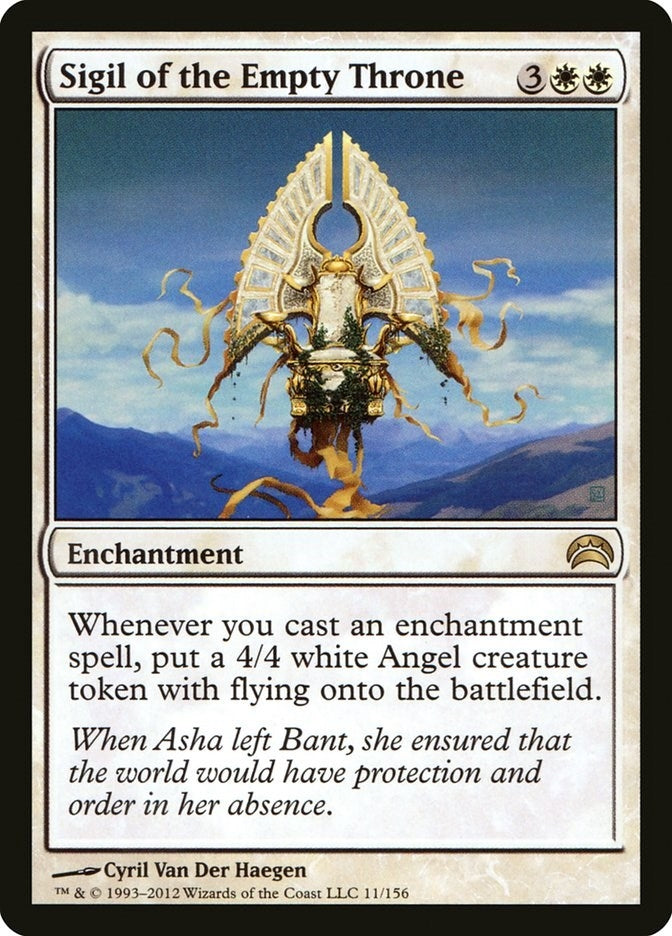 Image for Sigil of the Empty Throne (11) (Planechase 2012) - Magic: The Gathering