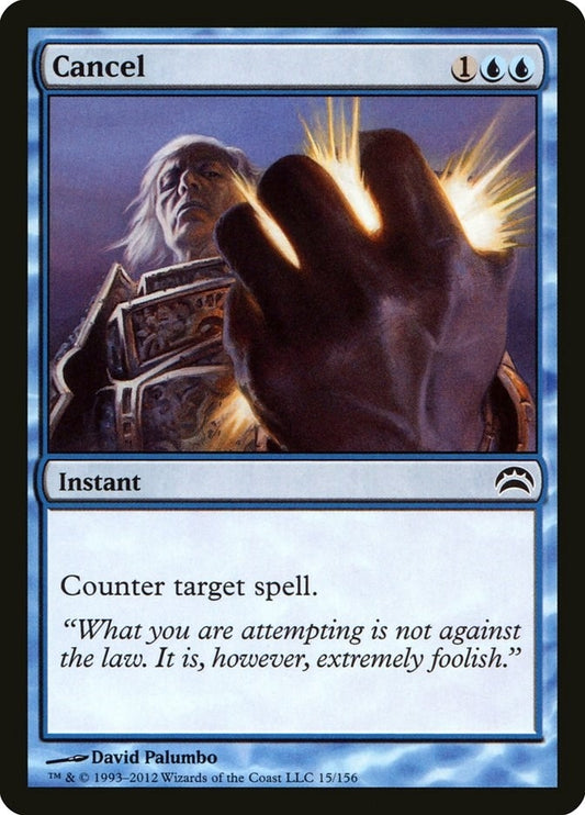 Image for Cancel (15) (Planechase 2012) - Magic: The Gathering
