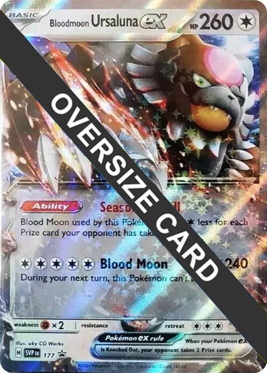 Image for Bloodmoon Ursaluna ex - 177 (141/167) (Jumbo Cards) - Pokemon
