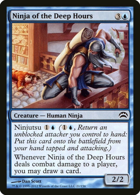 Image for Ninja of the Deep Hours (21) (Planechase 2012) - Magic: The Gathering
