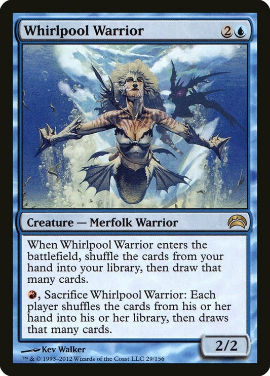 Image for Whirlpool Warrior (29) (Planechase 2012) - Magic: The Gathering