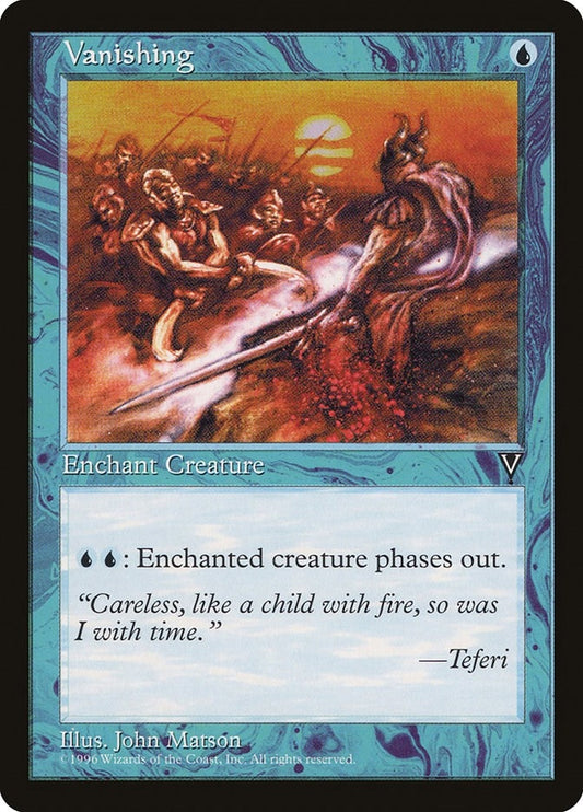 Image for Vanishing (Visions) - Magic: The Gathering