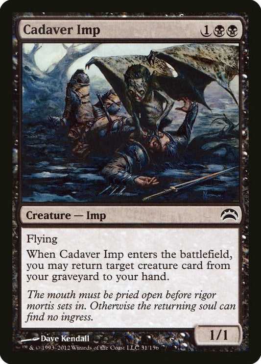 Image for Cadaver Imp (31) (Planechase 2012) - Magic: The Gathering