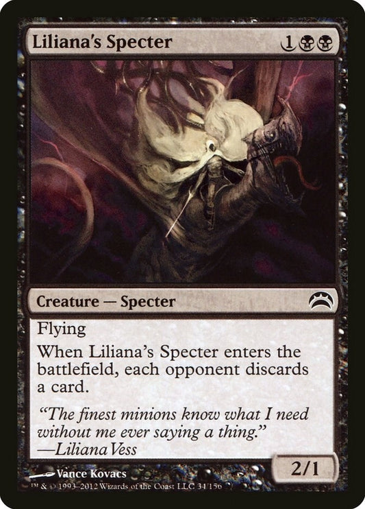 Image for Liliana's Specter (34) (Planechase 2012) - Magic: The Gathering