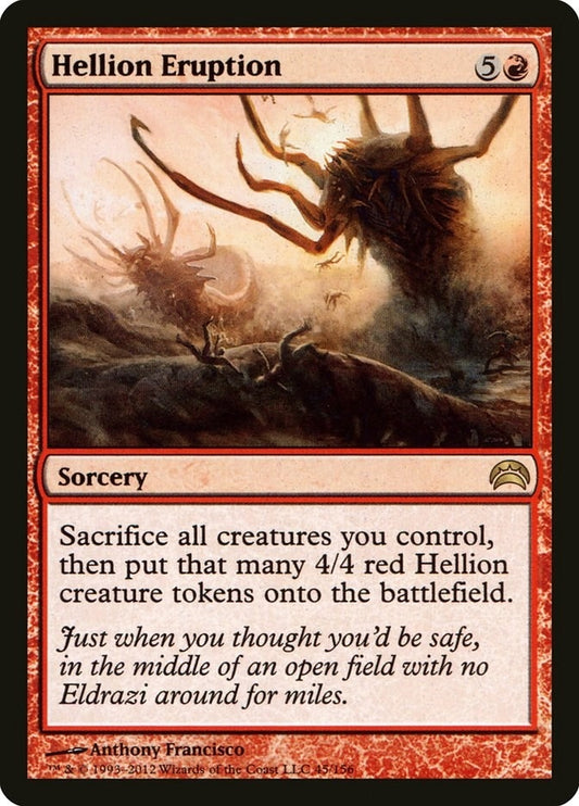 Image for Hellion Eruption (45) (Planechase 2012) - Magic: The Gathering