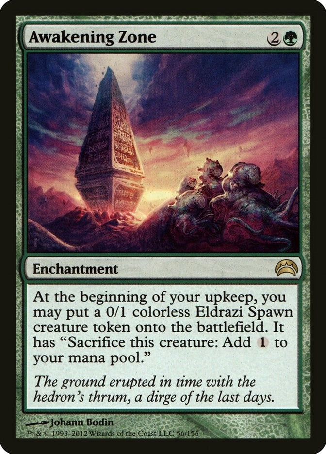 Image for Awakening Zone (56) (Planechase 2012) - Magic: The Gathering