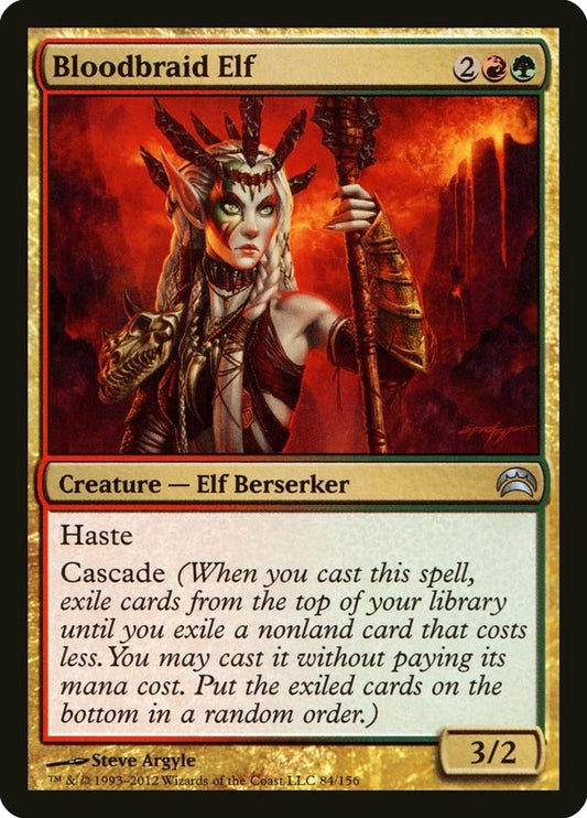 Image for Bloodbraid Elf (84) (Planechase 2012) - Magic: The Gathering