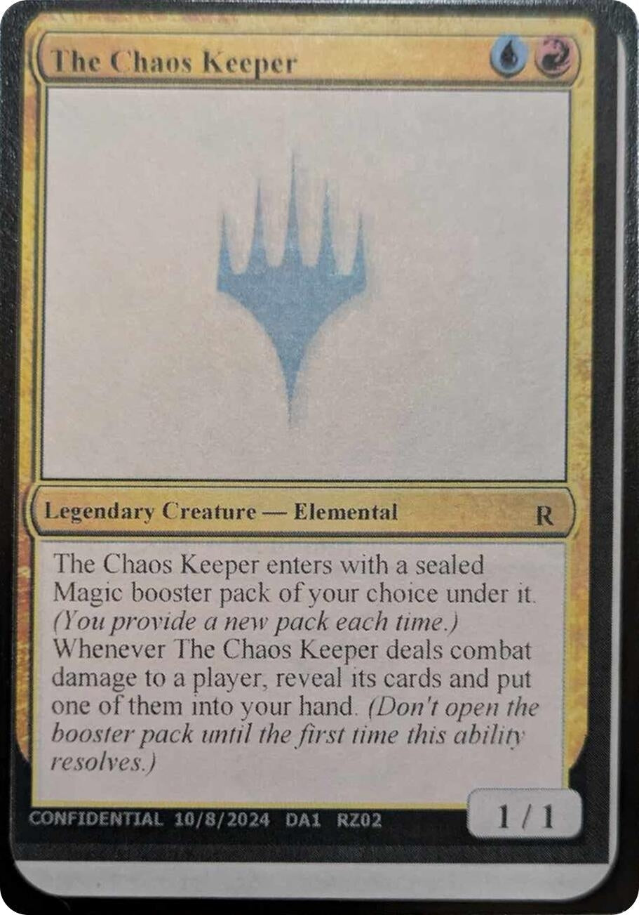 Image for The Chaos Keeper (Un-Known Event Playtest Cards) - Magic: The Gathering
